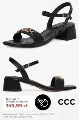 CCC Sandały na obcasie Nine West oferta