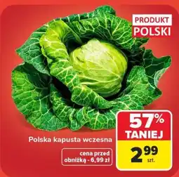 Carrefour Polska kapusta wczesna oferta