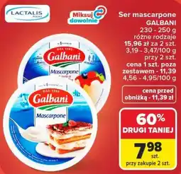 Carrefour Ser mascarpone GALBANI oferta