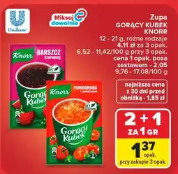 Carrefour Zupa Gorący Kubek Knorr oferta