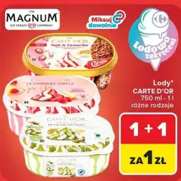 Carrefour Lody CARTE D'OR oferta