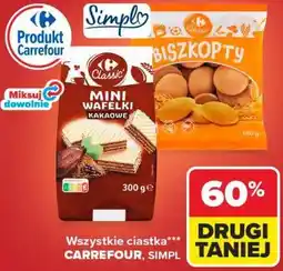 Carrefour Wszystkie ciastka Carrefour, Simpl oferta
