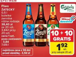 Carrefour Piwo ŽATECKÝ oferta