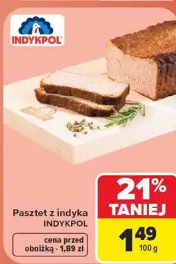 Carrefour Pasztet z indyka Indykpol oferta