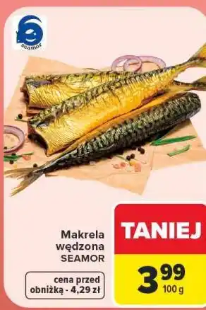 Carrefour Makrela wędzona SEAMOR oferta