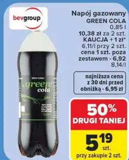 Carrefour Napój gazowany Green Cola oferta