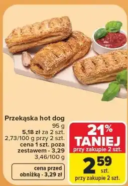 Carrefour Przekąska hot dog oferta