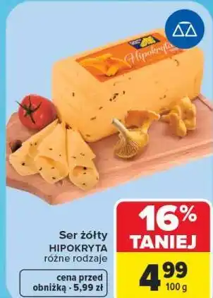 Carrefour Ser żółty Hipokryta oferta
