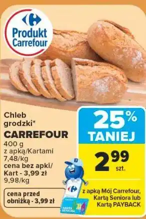 Carrefour Chleb grodzki CARREFOUR oferta