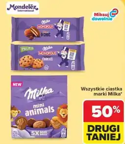 Carrefour Wszystkie ciastka marki Milka oferta