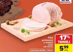 Carrefour Filet gotowany z indyka ALBA Indykpol oferta
