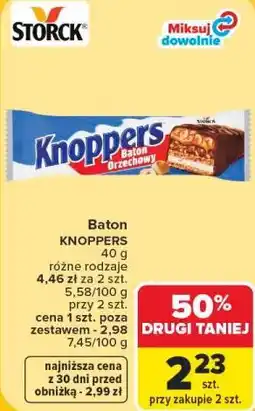 Carrefour Baton KNOPPERS oferta