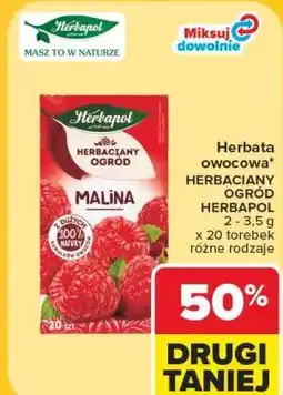 Carrefour Herbata owocowa HERBACIANY OGRÓD HERBAPOL oferta