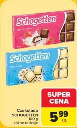 Carrefour Czekolada SCHOGETTEN oferta