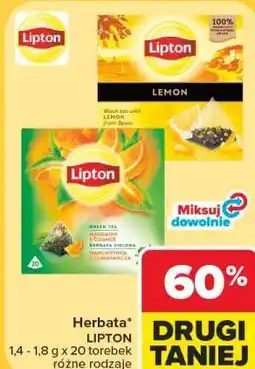 Carrefour Herbata LIPTON oferta