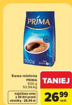 Carrefour Kawa mielona PRIMA oferta