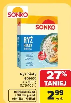 Carrefour Ryż biały Sonko oferta