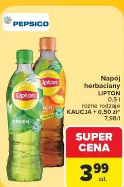 Carrefour Napój herbaciany LIPTON oferta