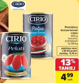 Carrefour Pomidory konserwowe CIRIO oferta