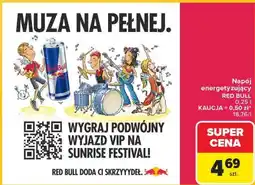 Carrefour Napój energetyzujący RED BULL oferta
