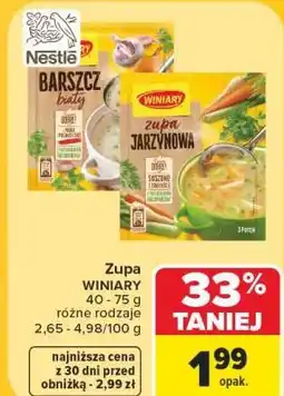 Carrefour Zupa Winiary oferta
