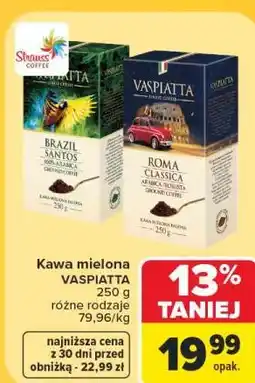 Carrefour Kawa mielona VASPIATTA oferta