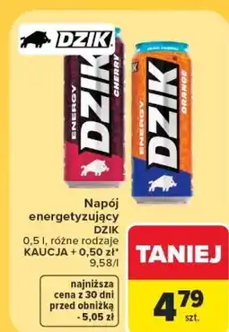 Carrefour Napój energetyzujący DZIK oferta