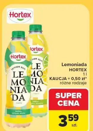 Carrefour Lemoniada Hortex oferta