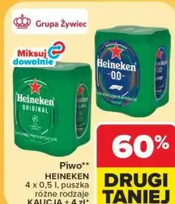 Carrefour Piwo Heineken oferta