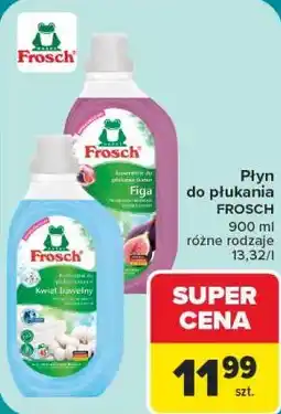 Carrefour Płyn do płukania FROSCH oferta
