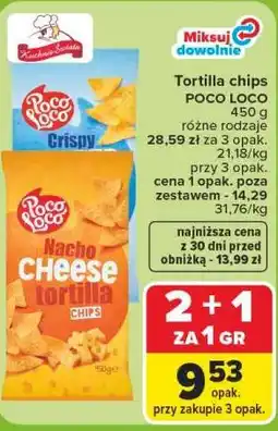Carrefour Tortilla chips Poco Loco oferta