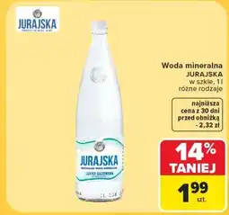 Carrefour Woda mineralna JURAJSKA oferta