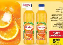 Carrefour Sok pomarańczowy Hortex oferta
