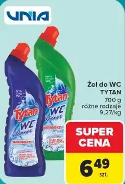 Carrefour Żel do WC TYTAN oferta
