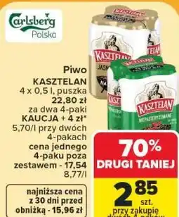 Carrefour Piwo Kasztelan oferta