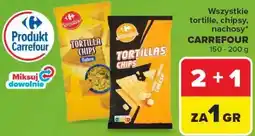 Carrefour Wszystkie tortille, chipsy, nachosy Carrefour oferta