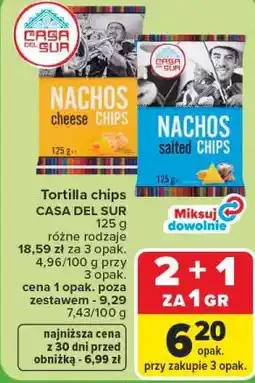 Carrefour Tortilla chips Casa del Sur oferta