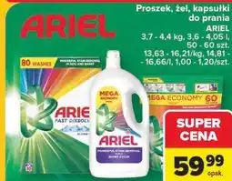 Carrefour Ariel Proszek, żel, kapsułki do prania oferta