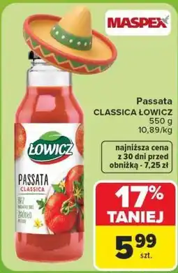Carrefour Passata CLASSICA ŁOWICZ oferta