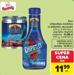 Carrefour Sos chipotles molidos CLEMENTE JACQUES oferta