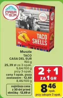 Carrefour Muszle TACO CASA DEL SUR oferta