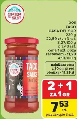 Carrefour Sos TACO CASA DEL SUR oferta