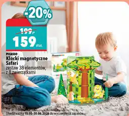 Biedronka Picasso Klocki magnetyczne Safari oferta