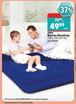Biedronka Materac dmuchany Joinco oferta