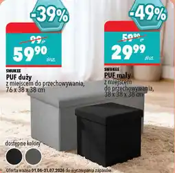 Biedronka Smukee PUF duży oferta