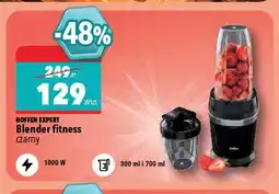 Biedronka Blender fitness Hoffen Expert czarny oferta