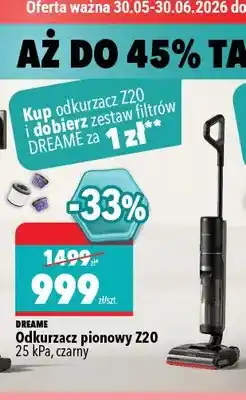 Biedronka Odkurzacz pionowy Dreame Z20 czarny oferta