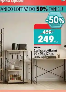 Biedronka Szafka z półkami Sanico oferta