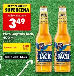 Biedronka Piwo Captain Jack Original oferta