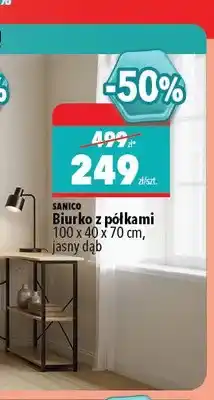 Biedronka Biurko z półkami Sanico oferta